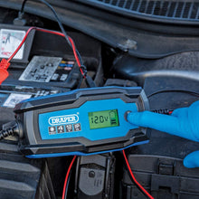 Load image into Gallery viewer, Draper 53489 6/12V Smart Charger & Battery Maintainer, 4A