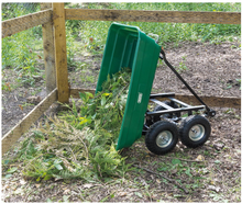 Load image into Gallery viewer, DRAPER 58553 22x96x51cm Garden Tipper Cart - Heavy Duty Gardening Trolley with Handle For Home and Professional Use