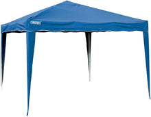 Load image into Gallery viewer, Draper Blue 3m x 3m Concertina Gazebo Garden Party Shelter Canopy Roof
