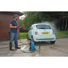 Load image into Gallery viewer, Draper Pressure Washer Jet Wash Sprayer Patio Decking Car Cleaning 1500W