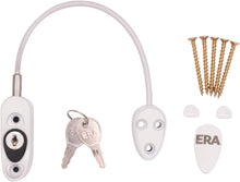 Load image into Gallery viewer, ERA Cable Window and Door Restrictor White