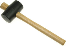 Load image into Gallery viewer, Faithfull YY08RU025E Rubber Mallet - Black 794g (28oz)
