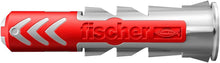 Load image into Gallery viewer, Fischer 536161 DUOPOWER Wallplug, Red/Gray, Set of 210 Pieces