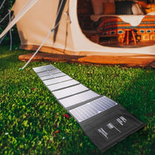 Load image into Gallery viewer, Hyundai H60 60W Portable and Foldable Solar Charger With USB and DC Connectivity