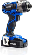 Load image into Gallery viewer, Hyundai 20V MAX 180Nm Li-Ion Cordless Impact Driver and 32-Piece Drill Bit Accessory Set | HY2177