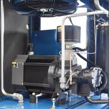 Load image into Gallery viewer, Hyundai 15hp 500L Permanent Magnet Screw Air Compressor with Dryer and Variable Speed Drive | HYSC150500DVSD