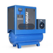 Load image into Gallery viewer, Hyundai 20hp 500L Permanent Magnet Screw Air Compressor with Dryer and Variable Speed Drive | HYSC200500DVSD