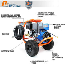 Load image into Gallery viewer, P1 Petrol Pressure Washer 4200psi / 290 bar | Hyundai 420cc Engine | P4200PWT