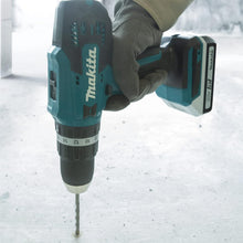 Load image into Gallery viewer, Makita HP488DAEX1 18V G-Series Combi Drill 2x Batteries Charger 74 Piece Bit Set