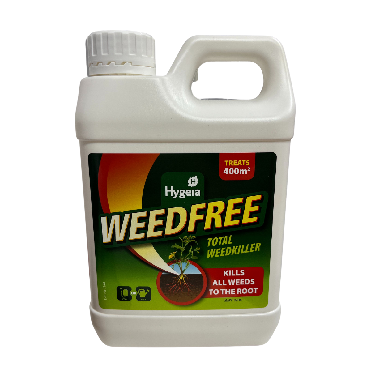 Hygeia Weed Free Total Weedkiller Glyphosate Home & Garden