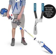 Load image into Gallery viewer, Hyundai 52cc Long Reach Petrol Pole Saw/Pruner/Chainsaw | HYPS5200X