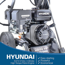 Load image into Gallery viewer, Hyundai 2800psi 212cc 8.75L/min Petrol Pressure Washer | HYW3000P2