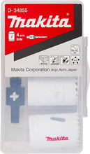 Load image into Gallery viewer, Makita Holesaw Set 5 Piece Bi-Metal Wood Plastic Hole Saw- 20 25 32 35mm + Arbor