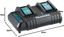 Load image into Gallery viewer, Makita 199688-2 DC18SH 14.4V to 18V Twin Port Multi Charger