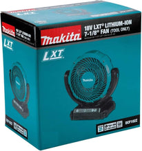 Load image into Gallery viewer, Makita DCF102Z 14.4V-18V Li-Ion LXT Portable Fan Batteries Charger Not Included
