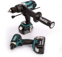 Load image into Gallery viewer, Makita DLX2145TJ 18V Li-ion LXT 2 Piece Combo Kit DHP458Z DTD152Z