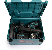 Load image into Gallery viewer, Makita DLX2145TJ 18V Li-ion LXT 2 Piece Combo Kit DHP458Z DTD152Z