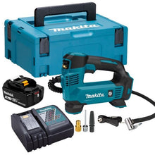 Load image into Gallery viewer, Makita DMP180RT1J 18V LXT Inflator With 1 x 5.0Ah Battery, Charger & Type 2 Case