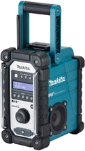 Load image into Gallery viewer, Makita DMR110 DAB/DAB+ 7.2v-18v Blue Jobsite Radio Bare Unit