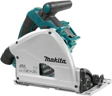 Load image into Gallery viewer, Makita DSP600ZJ (36V) Twin 18V Li-Ion LXT Brushless 165mm Plunge Cut Saw Supplied In A Makpac Case - Batteries And Charger Not Included