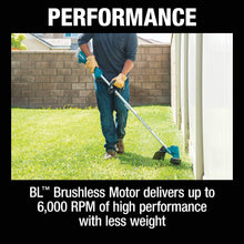 Load image into Gallery viewer, Makita DUR190LZX3 18v LXT Brushless Loop Handle Line Trimmer with 1 x 5 ah Battery