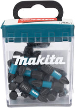 Load image into Gallery viewer, Makita E-12360 Impact Black PH2-25 C-Form Shank 25 Pieces