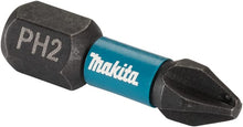 Load image into Gallery viewer, Makita E-12360 Impact Black PH2-25 C-Form Shank 25 Pieces