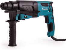 Load image into Gallery viewer, Makita HR2630 26 mm 3 Mode SDS Plus Rotary Hammer Drill With Case