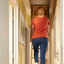 Load image into Gallery viewer, Mottez Loft Insulation Cover Hatch Attic Retractable Ladder Energy Saving