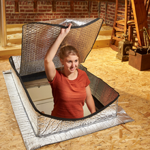 Load image into Gallery viewer, Mottez Loft Insulation Cover Hatch Attic Retractable Ladder Energy Saving