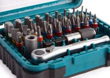 Load image into Gallery viewer, Makita P-79158 39 Piece Ratchet Screw Bit Set Phillips, Pozi, Torx, Hex, Slotted