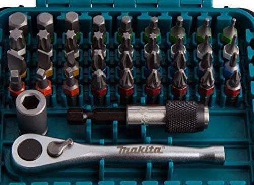 Makita P-79158 39 Piece Ratchet Screw Bit Set Phillips, Pozi, Torx, He ...