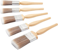 Load image into Gallery viewer, Fit4TheJob 5 piece Diamond DIY Paint Brush Set Emulsion Gloss Satin Paints