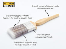 Load image into Gallery viewer, Fit4TheJob 5 piece Diamond DIY Paint Brush Set Emulsion Gloss Satin Paints