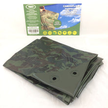 Load image into Gallery viewer, Yuzet Heavy Duty Reinforced Tarpaulin Waterproof Cover Tarp Ground Camping Sheet
