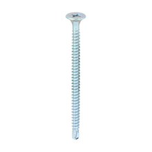 Load image into Gallery viewer, TIMCO Drywall Self-Drilling Bugle Head Silver Screws - 3.5 x 25 Box OF 1000 - 00025PSDD