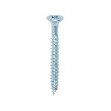 Load image into Gallery viewer, TIMCO Twin-Threaded Countersunk Silver Woodscrews - 7 x 1 1/2 Box OF 200 - 07112CWZ