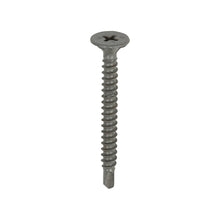 Load image into Gallery viewer, TIMCO Self-Drilling Cement Board Countersunk Exterior Silver Screws - 4.2 x 42 Box OF 200 - 217228