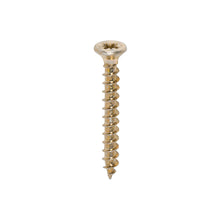 Load image into Gallery viewer, TIMCO Solo Countersunk Gold Woodscrews - 3.0 x 25 Box OF 200 - 30025SOLOC