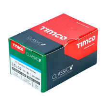 Load image into Gallery viewer, TIMCO Classic Multi-Purpose Countersunk A2 Stainless Steel Woodcrews - 3.5 x 30 Box OF 200 - 35030CLASS