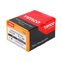 Load image into Gallery viewer, TIMCO Solo Countersunk Silver Woodscrews - 3.5 x 35 Box OF 200 - 35035SOLOZ