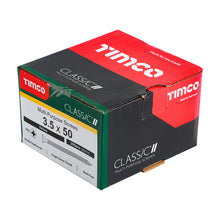Load image into Gallery viewer, TIMCO Classic Multi-Purpose Countersunk Gold Woodscrews - 3.0 x 12 Box OF 200 - 30012CLAF