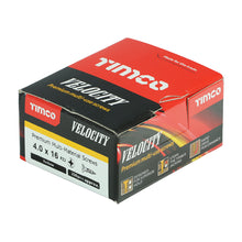 Load image into Gallery viewer, TIMCO Velocity Premium Multi-Use Countersunk Gold Woodscrews - 3.0 x 16 Box OF 200 - 30016VY