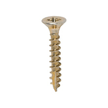 Load image into Gallery viewer, TIMCO Classic Multi-Purpose Countersunk Gold Woodscrews - 4.0 x 25 Box OF 200 - 40025CLAF