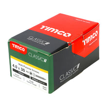 Load image into Gallery viewer, TIMCO Classic Multi-Purpose Countersunk Gold Woodscrews - 3.0 x 12 Box OF 200 - 30012CLAF