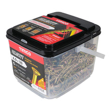 Load image into Gallery viewer, TIMCO Velocity Premium Multi-Use Countersunk Gold Woodscrews - 4.0 x 30 Tub OF 1500 - 40030VYTUB