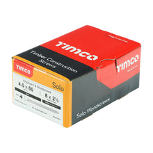 Load image into Gallery viewer, TIMCO Solo Countersunk Silver Woodscrews - 3.0 x 12 Box OF 200 - 30012SOLOZ