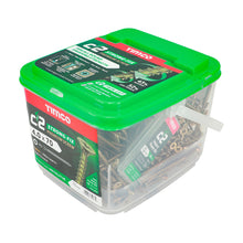 Load image into Gallery viewer, TIMCO C2 Strong-Fix Multi-Purpose Premium Countersunk Gold Woodscrews - 4.0 x 70 Tub OF 500 - 40070C2TUB