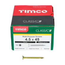 Load image into Gallery viewer, TIMCO Classic Multi-Purpose Countersunk Gold Woodscrews - All Sizes