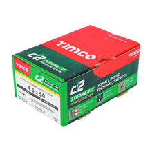 Load image into Gallery viewer, TIMCO C2 Strong-Fix Multi-Purpose Premium Countersunk Gold Woodscrews - 4.5 x 50 Box OF 200 - 45050C2